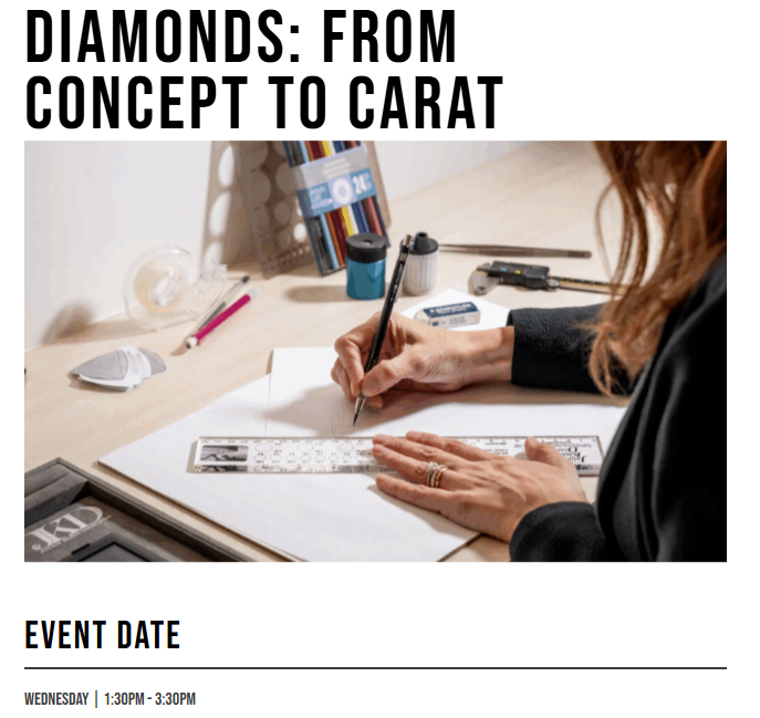 JCK Jewelry Agenda: Week of Nov. 16